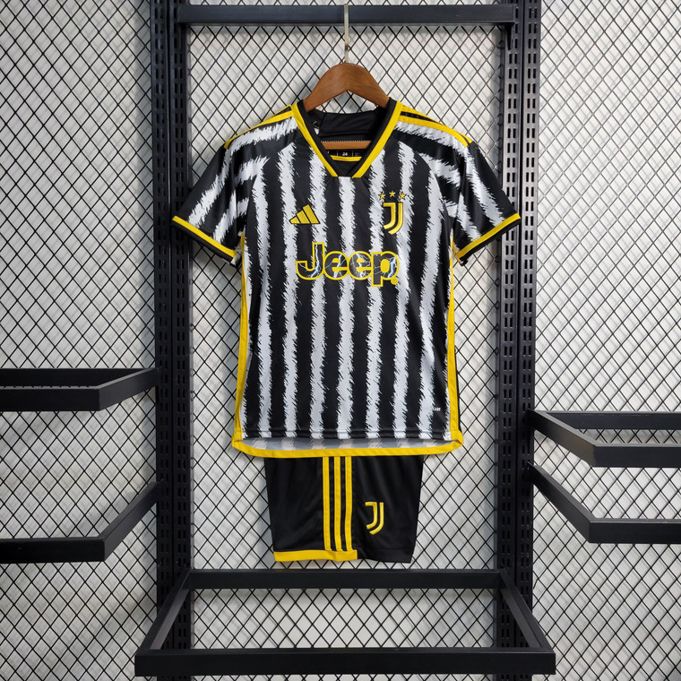 KIDS Juventus 2023/24 Home Jersey