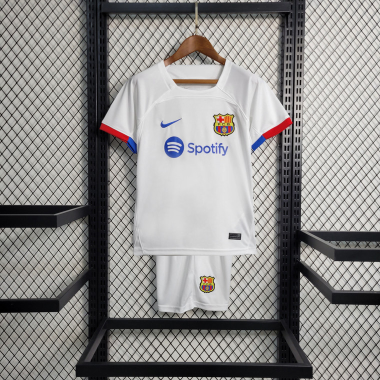 Kids FC Barcelona Away 2023/24 Jersey