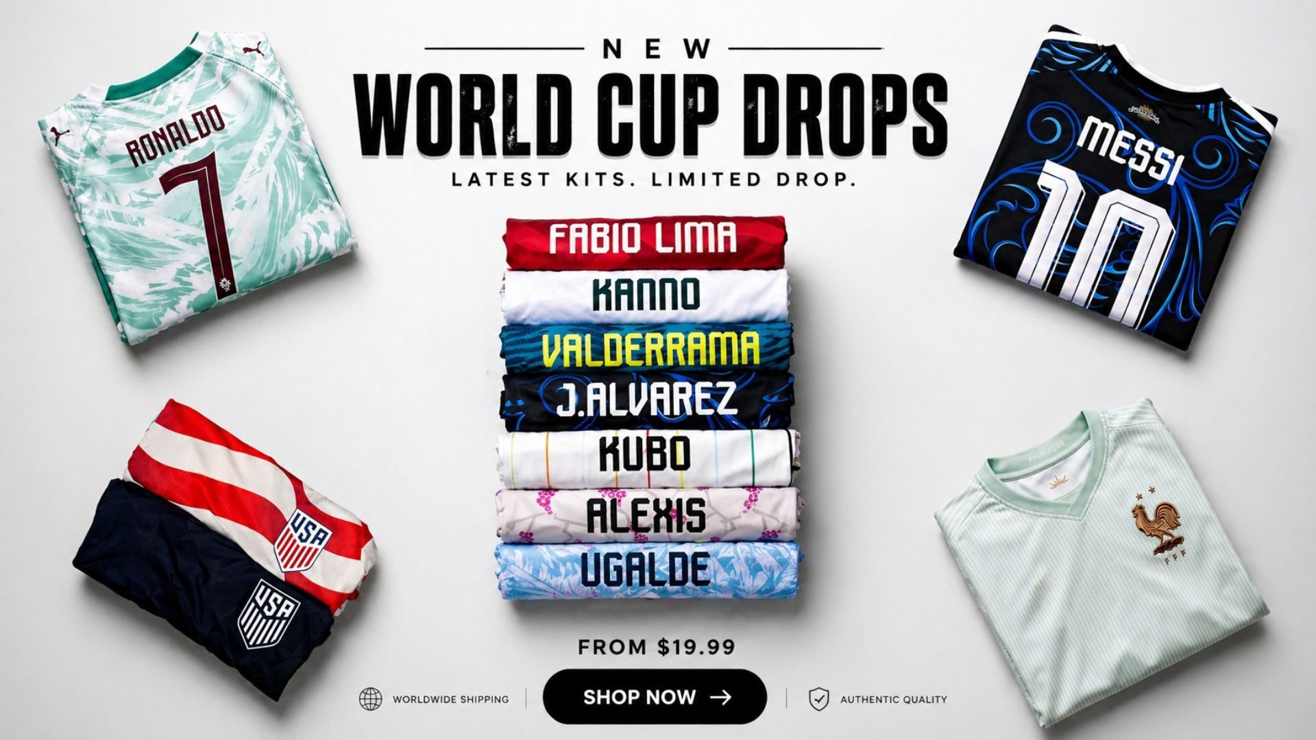 World Cup 2026 Jerseys