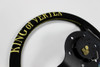 Vertex "King" 330mm Steering Wheel Black (Suede)