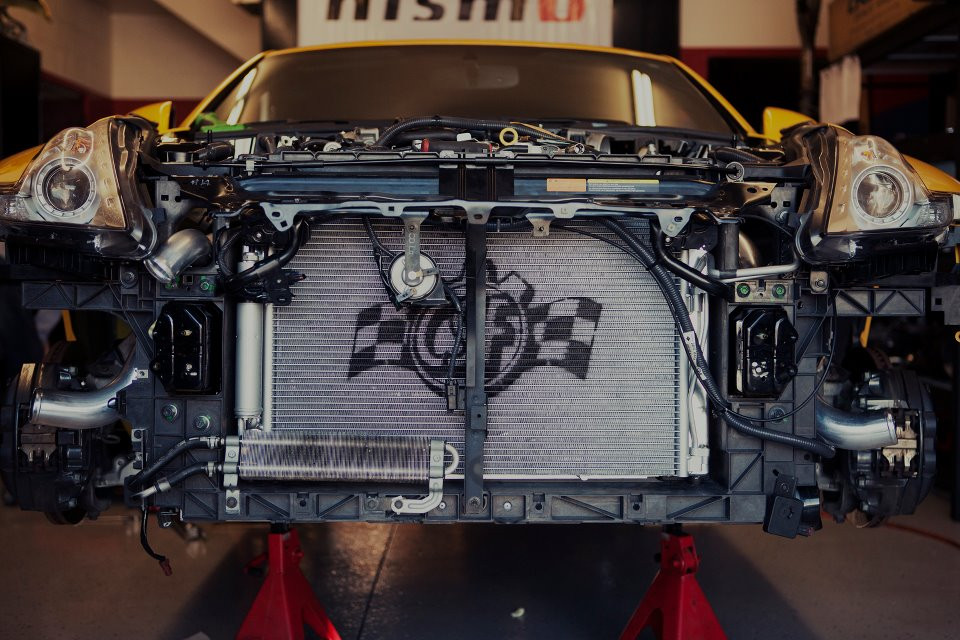High-Performance All-Aluminum Radiator - FD3S
