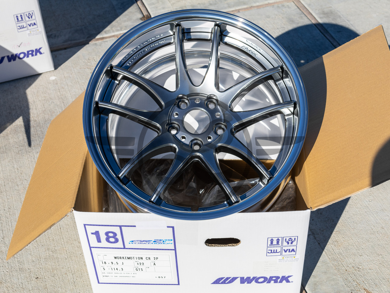 WORK EMOTION CR 2P 18インチ 114.3 5H Work Emotion CR 2P - 18