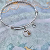Michigan Sand cutout Expandable Bracelet