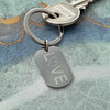 Michigan Love tag Keychain