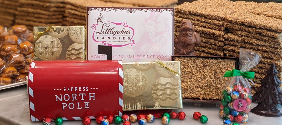 Littlejohn's Candies Handcrafted English Toffee and Fine Candies since 1924