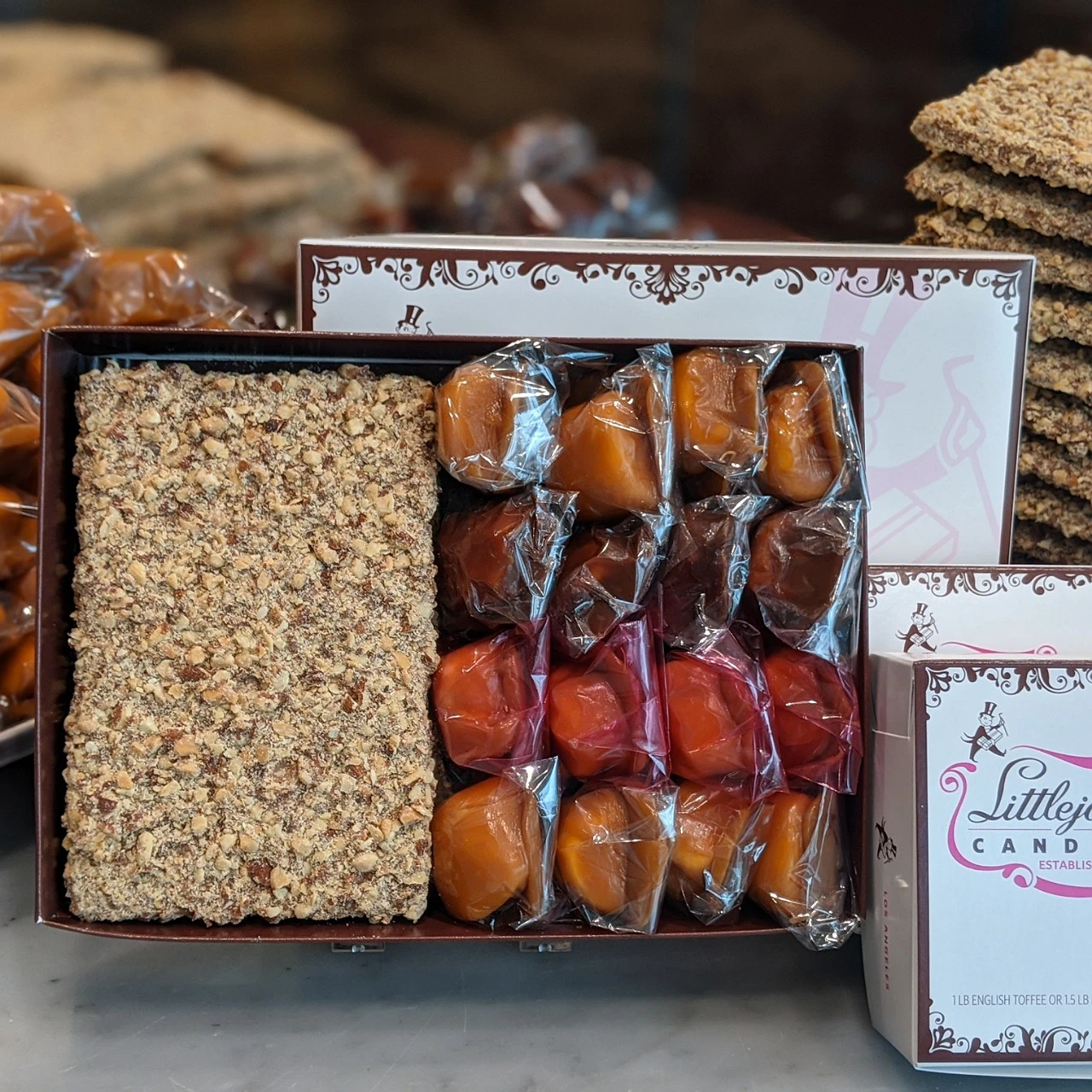 Littlejohn's Candies Handcrafted English Toffee and Fine Candies since 1924