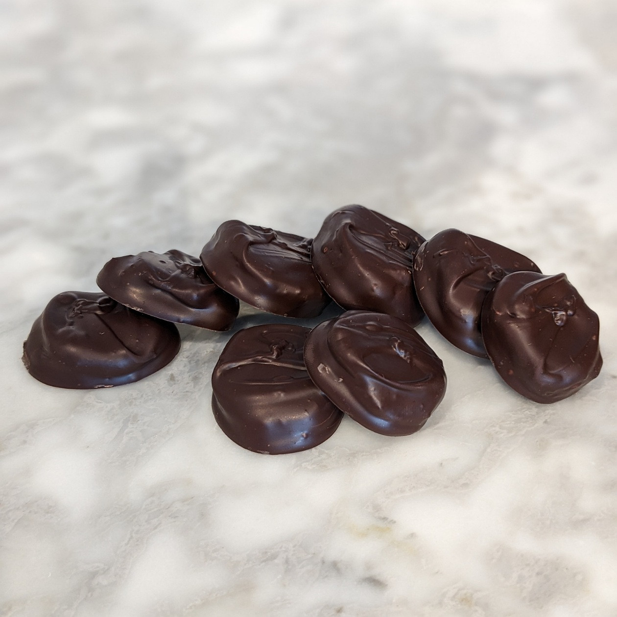 Chocolate Dipped Ginger handmade by Littlejohn's Candies