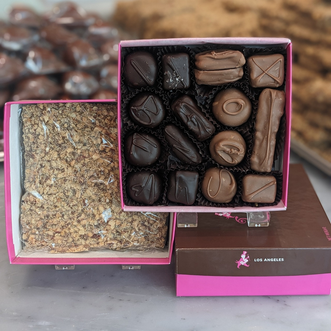 World Famous English Toffee handmade at Littlejohn's Candies