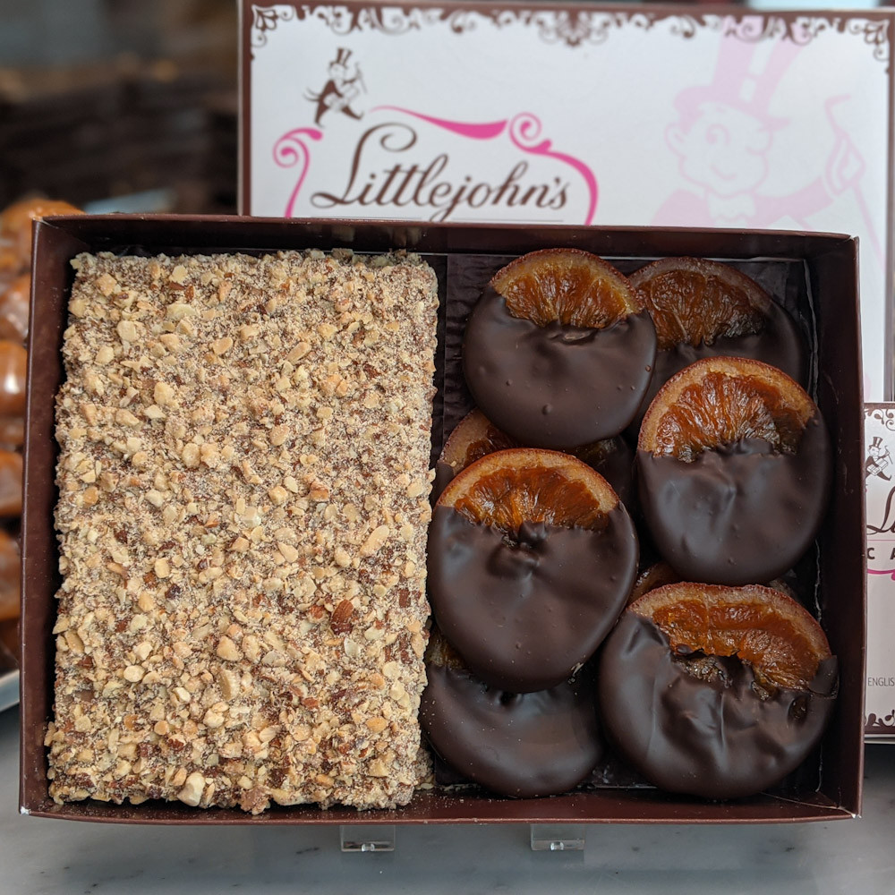 Littlejohn's Candies Handcrafted English Toffee and Fine Candies since 1924