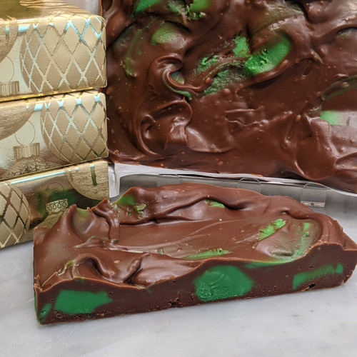 The World's Best Peppermint Fudge