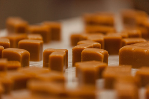 HOT Honey Caramel Squares