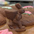 Chocolate Bunny with basket backpack