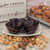dish of dark chocolate covered nut clusters