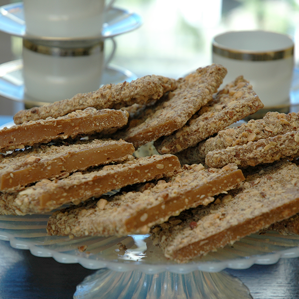World Famous English Toffee handmade at Littlejohn's Candies