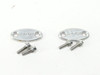 02 03 Honda CBR 954 RR Mirror Brackets Caps Pair 02 03 Honda CBR 954 RR Mirror Brackets Caps Pair