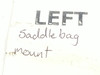 99 Victory V92 V92C Saddle Bag Left Mount Bracket 99 Victory V92 V92C Saddle Bag Left Mount Bracket