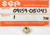 SUZUKI NEW Genuine FRONT / REAR FENDER NUT 5mm OEM 09159-05043 QTY 5