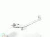 12 Kawasaki Ninja ZX14 Right Brake Pedal Lever 12 Kawasaki Ninja ZX14 Right Brake Pedal Lever