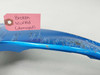 09 Kawasaki Ninja ZX6R Blue Left Side Mid Fairing Plastic Damaged