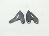 18 Kawasaki Ninja EX 400 Driver Foot Heel Guard Mount Brackets