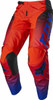 Fox Racing Youth Oktiv Pants Size 26 Red/Blue Motocross Dirt Bike 25865-110-26