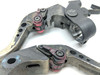 06 07 Suzuki GSXR 600 750 Aftermarket Left Right Levers w/ Perch