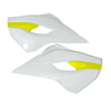 2014-2016 Husqvarna TE FE TC FC RTECH Racetech Radiator Scoops White-Yellow 46-5209-99