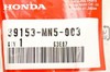 88-17 Honda GL1500 GL1800 Gold Wing F6B Valkyrie Antenna Nut QTY 1 39153-MN5-003