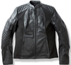 Polaris Indian Motorcycle 286169903 WOMEN'S DREW LEATHER JACKET BLK MEDIUM