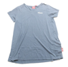 NEW POLARIS INDIAN WOMENS BLUE USA FLAG LOGO TEE SHIRT SIZE M #286290703