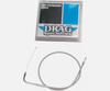 Drag Specialties 0651-0233 Alternative Length Braided Idle Cable - 36 1/2in.