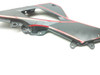 19 Honda Grom 125 Left Side Upper Mid Fairing Plastic 83590-K26-B000