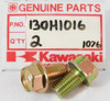 1970-2024 Kawasaki OEM Flange Bolt M10x16mm (Qty 2) 130H1016