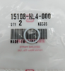 HONDA NEW OEM BACK UP RING 15108-HL4-000