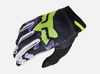 Fox Racing 180 Morphic Youth Gloves, White/Black/Purple/Flo Yellow 30473-019-YS