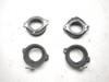 07 08 Kawasaki ZX6R ZX 636Air Intake Boot Clamps