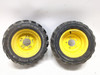 23 John Deere 1025R Tractor Front Wheel Rims 6x10 Set Tire 18X8.50-10