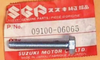 Suzuki TS125 TS185 TC125 OEM Chain Adjuster Bolt QTY: 2 09100-06065