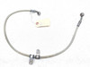 13 Zero S Steel Braided Rear Brake Line Hose 25-04168