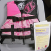 NOS JetPilot Pink Size Youth PFD Personal Floating Device Vest WJP-15242-PK-YT