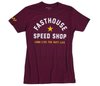 FASTHOUSE Fast Life Youth Tee Shirt Maroon Size YMD 1259-4322