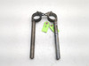 05 06 Kawasaki ZX6 ZX 636 Front Left Right Clip On Handle Bar Set