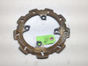 05 06 Kawasaki ZX6 ZX 636 Braking W-FIX Rear Disc Brake Rotor