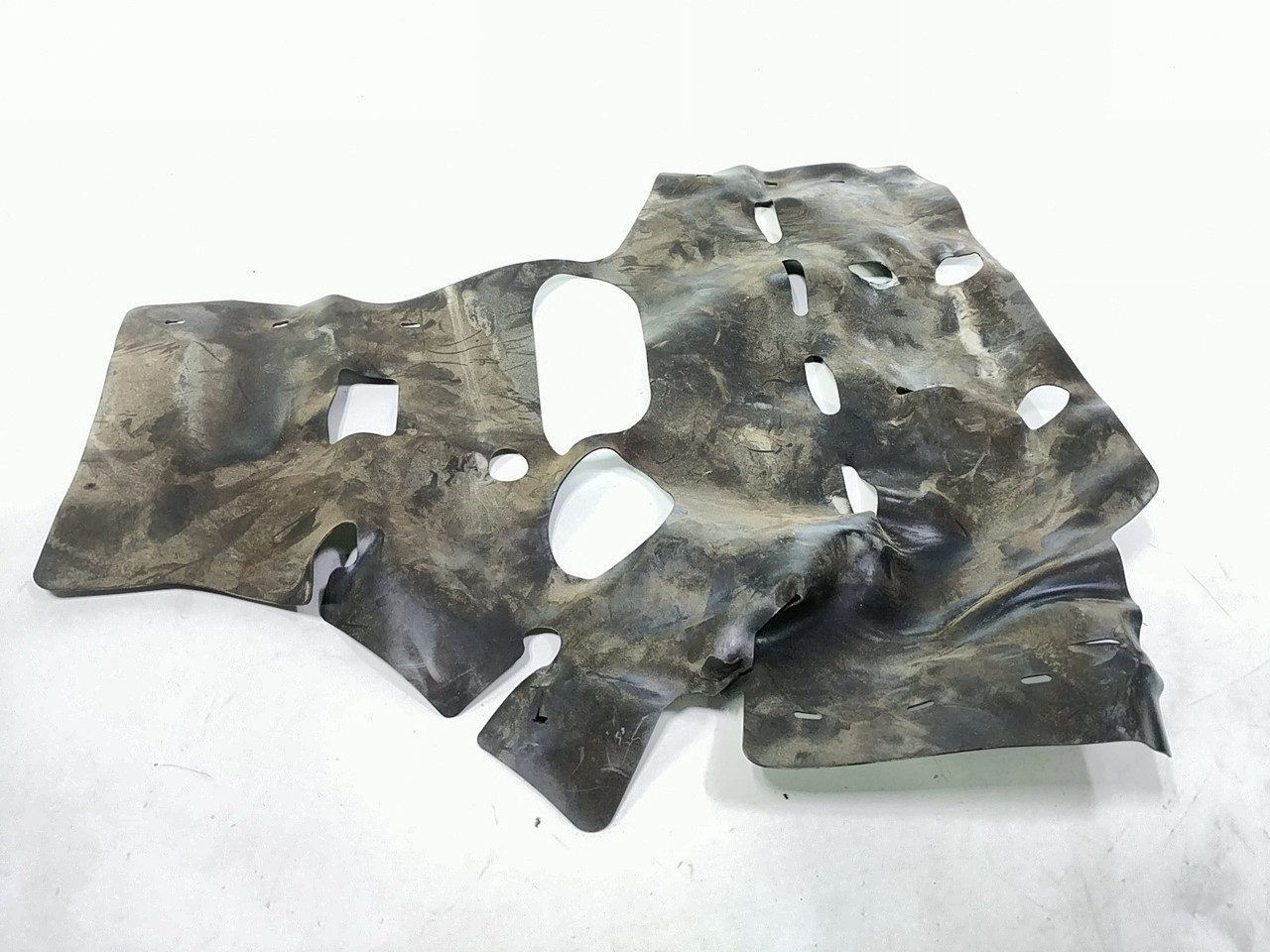 17 Kawasaki Ninja ZX10R Rubber Heat Shield - Sun Coast Cycle