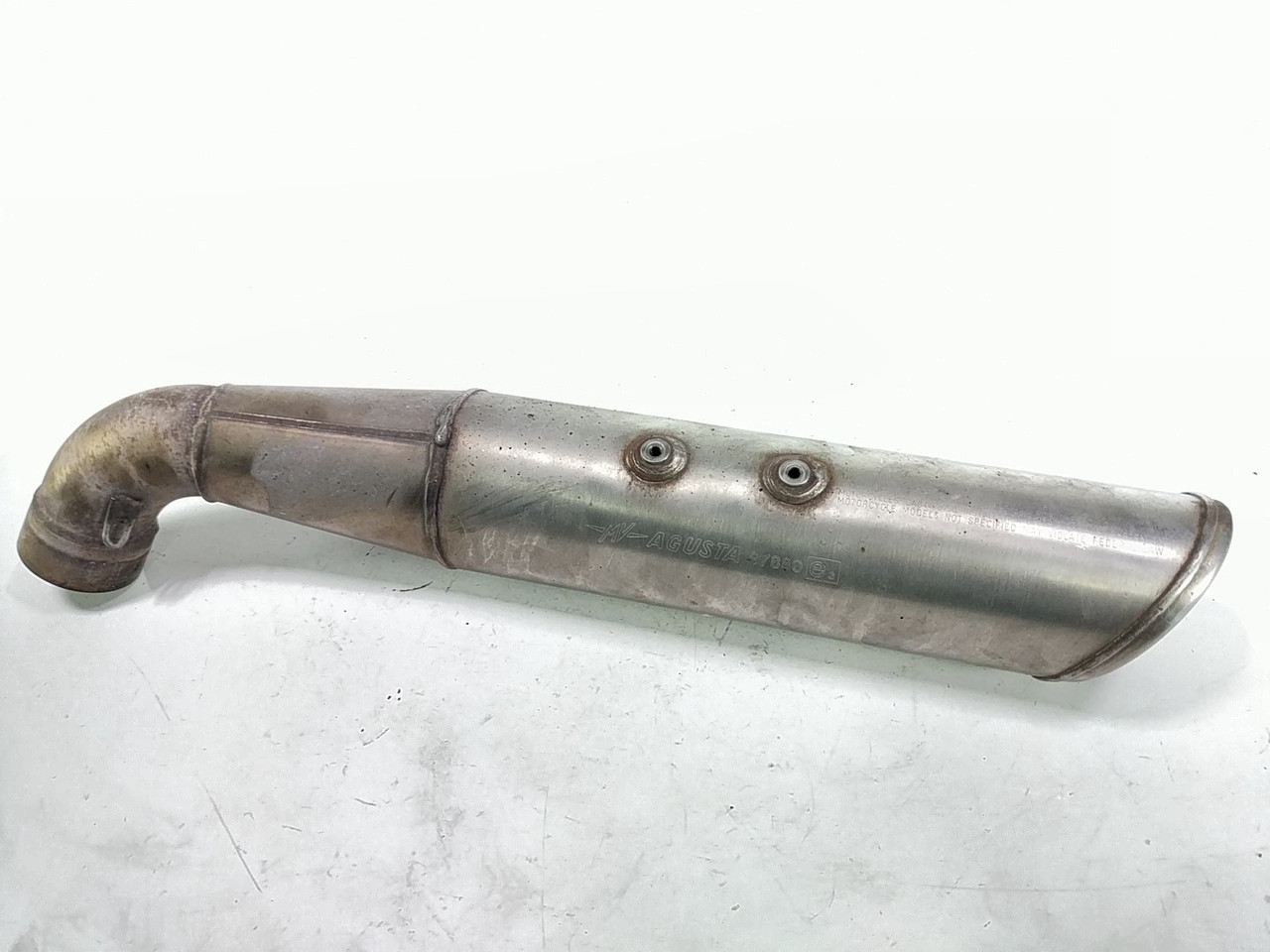 04 MV Agusta F4 750 Exhaust Pipe Muffler Silencer Can B 97880