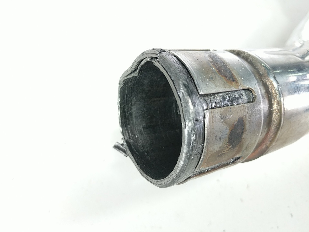 06 Kawasaki Z1000 Left Exhaust Muffler Silencer Can - Sun