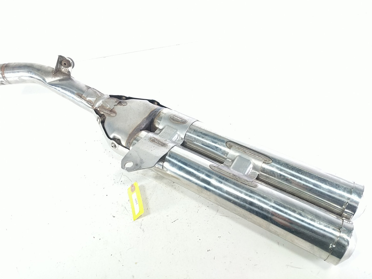 06 Kawasaki Z1000 Left Exhaust Muffler Silencer Can - Sun