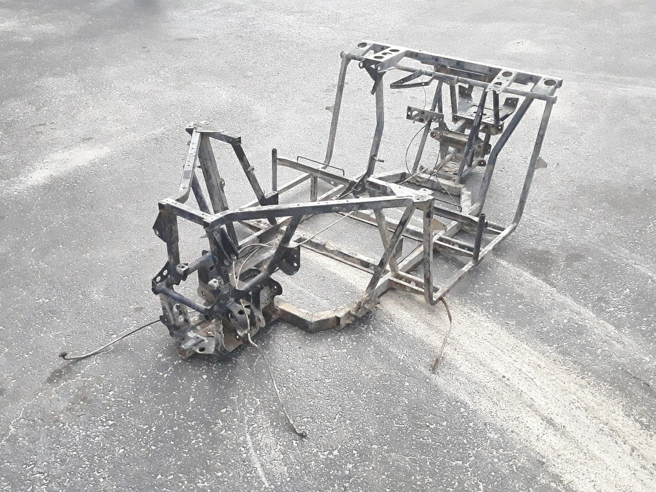 11 Polaris RZR 800 S Main Frame Chassis SLVG TTL - Sun Coast