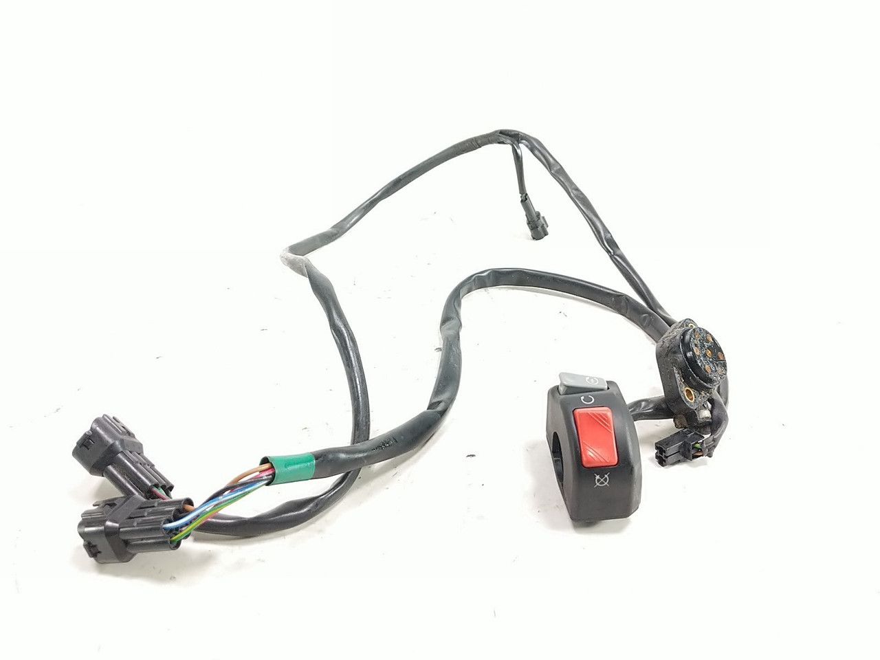 17 Kawasaki ZX 636 ZX6R Right Control Start Stop Switch & Position