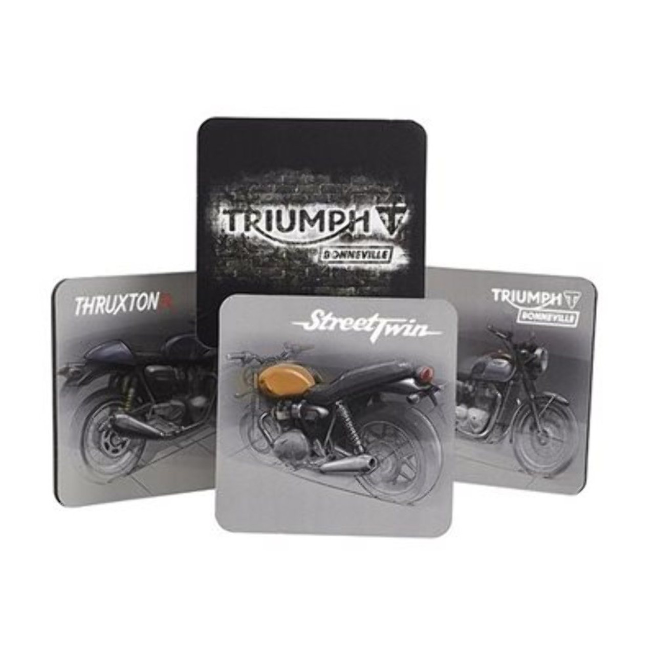 Triumph Bonneville Coaster 4 Set MGBA16380 Sun Coast Cycle